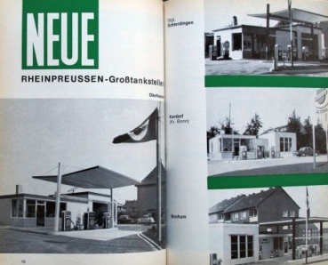 Rheinpreussen "Der Zuendschluessel" Gasstation-Magazine complet vintage 1966 binding (2896)